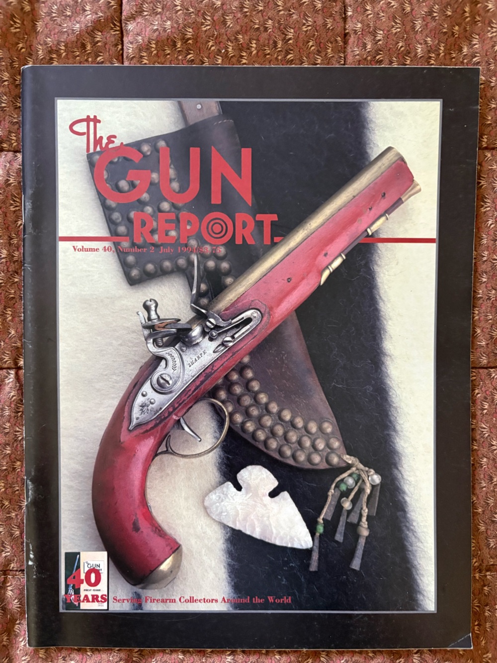 Vintage The Gun Report Magazine Vol 40 Number 2 July 1994 - Excellent Condition!